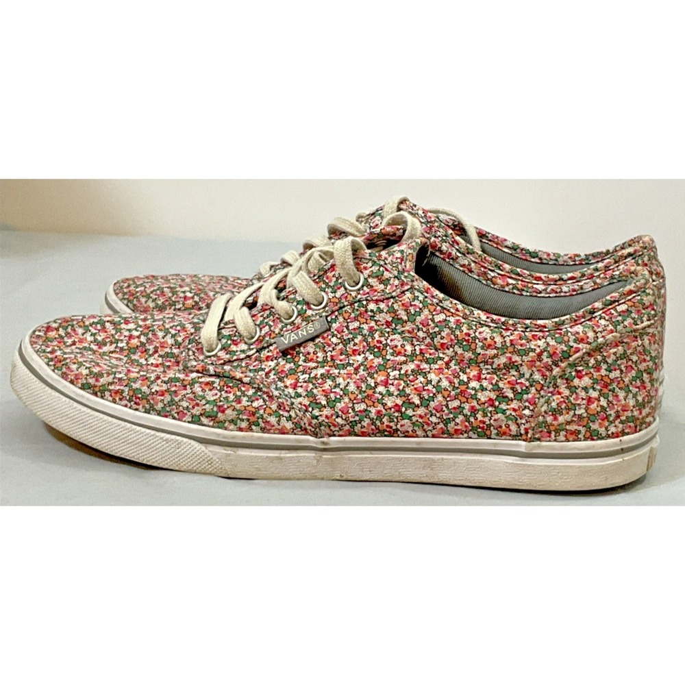 Vans Atwood Low Floral Sneakers Womens 6.5 Ditsy‎ Canvas Skate Shoes - Picture 5 of 7